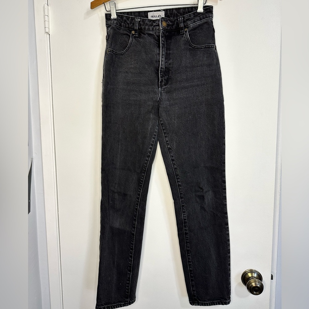 Rolla’s high rise straight leg dusters